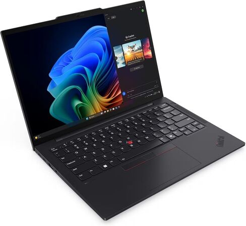 Lenovo 2025 ThinkPad T14s Gen 6 Copilot+ كمبيوتر محمول مع معالج Intel Core Ultra 7 258V، شاشة WUXGA IPS 500-Nits مقاس 14 بوصة لا تعمل باللمس، ذاكرة LPDDR5X-8533MT سعة 32 جيجابايت، SSD 1 تيرابايت، Wi-Fi 7، ونظام التشغيل Windows 11 Pro in Kuwait