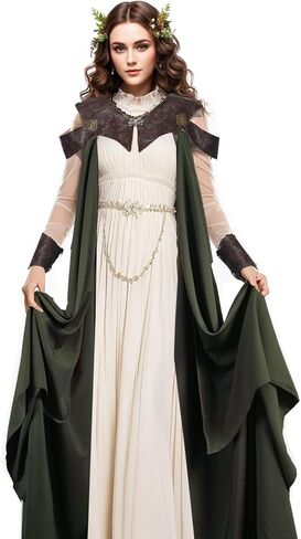 Women Cape for Elven ، Cloak Cloak Cape Capelet Comelet Capelet Capelet in Kuwait