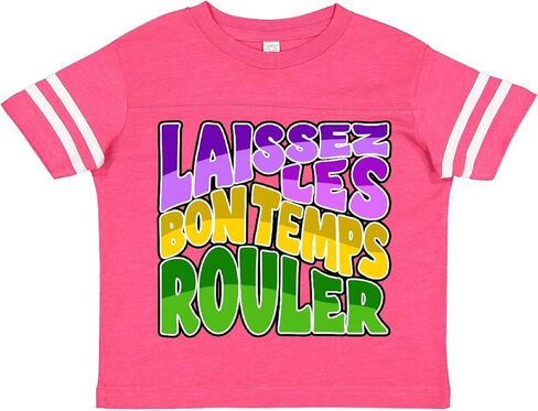 inktastic Mardi Gras- Laissez Les Bon Temps Rouler Toddler T-Shirt in Saudi Arabia