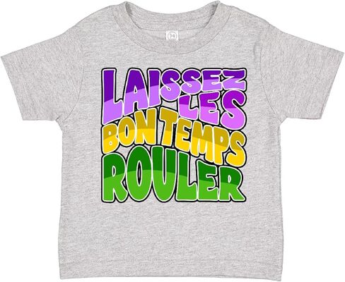 inktastic Mardi Gras- Laissez Les Bon Temps Rouler Toddler T-Shirt in Saudi Arabia