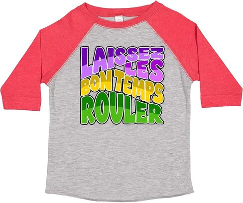inktastic Mardi Gras- Laissez Les Bon Temps Rouler Toddler T-Shirt in Saudi Arabia