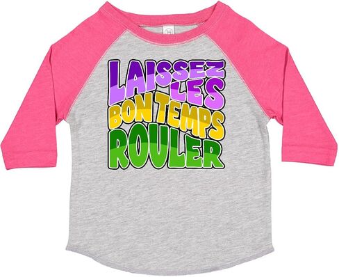 inktastic Mardi Gras- Laissez Les Bon Temps Rouler Toddler T-Shirt in Saudi Arabia