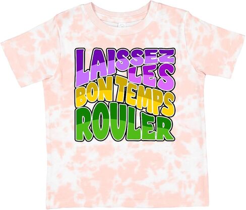 inktastic Mardi Gras- Laissez Les Bon Temps Rouler Toddler T-Shirt in Saudi Arabia