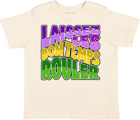 inktastic Mardi Gras- Laissez Les Bon Temps Rouler Toddler T-Shirt in Saudi Arabia