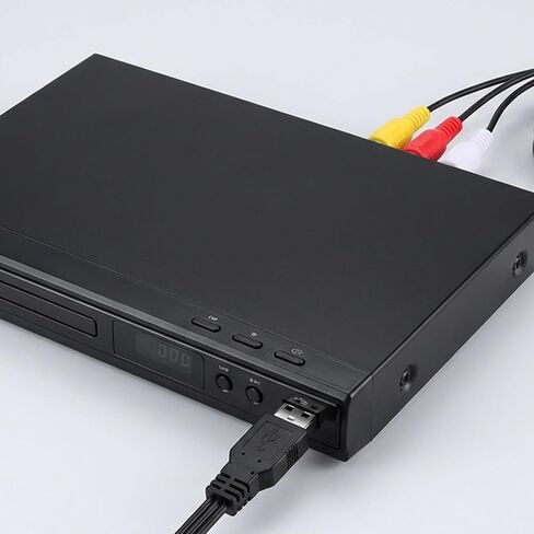 كابل USB إلى RCA بطول 5 أقدام، USB A 2.0 ذكر إلى 3 RCA أنثى التقاط صوت فيديو AV محول سلك كابل مركب للكمبيوتر الشخصي والتلفزيون وأقراص DVD والكاميرات الرقمية وكاميرا الفيديو in Kuwait