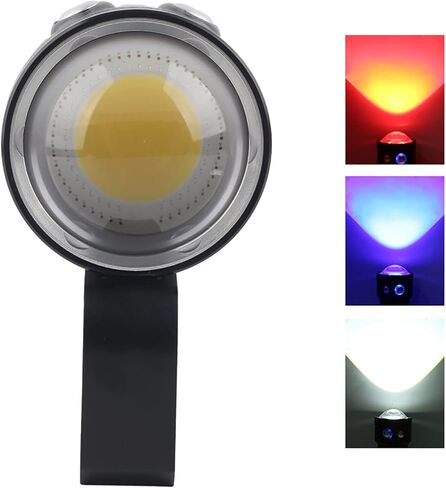 مصباح يدوي Ymiko 400LM LED للتصوير الفوتوغرافي والفيديو تحت الماء 100 متر، شعلة ملء الضوء (أسود) in Saudi Arabia