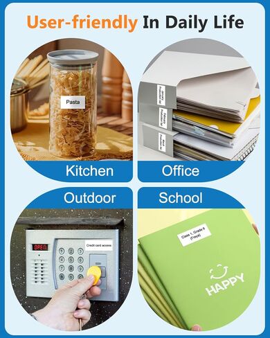 10 عبوات شريط ملصقات TZe-241 18 مم 0.7 أبيض مصفح متوافق مع شريط صانع الملصقات Brother P Touch Tze-241 TZe241 TZ241 3/4 بوصة لصانع الملصقات Ptouch PT-D400 PT-D460t PT-D410 PT-D600 PT-D610bt in Kuwait