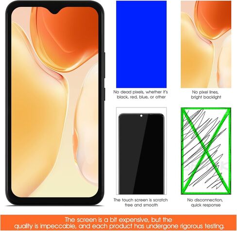 INCELL لهاتف Samsung Galaxy A54 شاشة بديلة لشاشة Samsung A54 5G LCD SM-A546E SM-A546B SM-A546U LCD محول الأرقام شاشة تعمل باللمس أجزاء إصلاح الجمعية مع الإطار in Kuwait