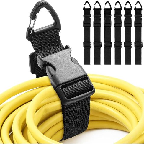6 Pack 17 Inch Adjustable Extension Cord Holder Organizer with Triangle Clips for Garage Organization and Storage Heavy Duty Extension Cord Hanger for Men Workshop in Saudi Arabia