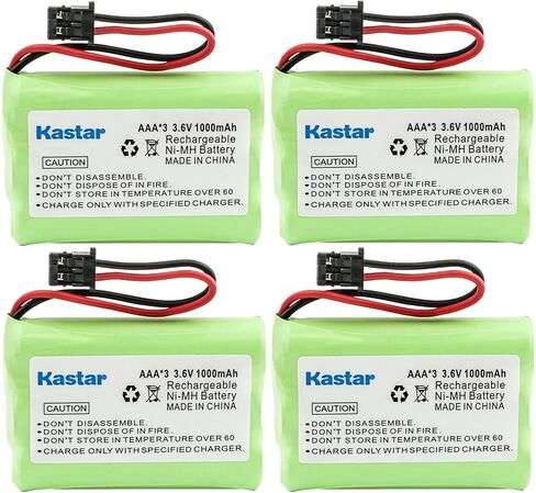 Kastar 2-Pack استبدال البطارية لـ Uniden TRU-9280-3 TRU-9280-4 TRU9360 TRU93602 TRU-9360 TRU-9360-2 TRU9380 TRU93802 TRU93803 TRU93804 TRU-9380 TRU-9380-2 TRU-9380-3 ترو-9380-4 ترو9385 ترو93852 in Saudi Arabia