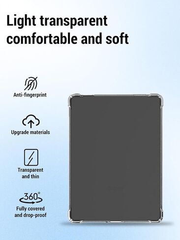 حافظة لجهاز Bigme B6 Color Ebook Reader (6 بوصات) للكمبيوتر اللوحي الورقي الإلكتروني، غطاء ناعم مقاوم للصدمات من مادة TPU، غطاء واقٍ خفيف الوزن مقاوم للأصفرار ومقاوم للخدش، مرن ومناسب. in Kuwait