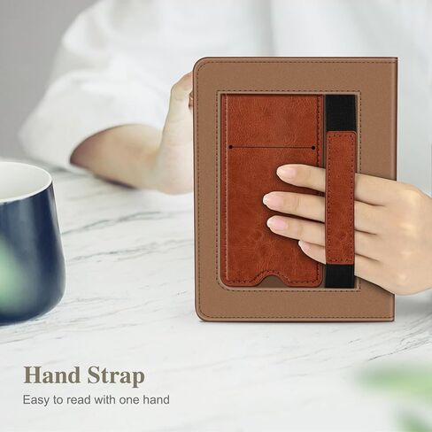حافظة Fintie لجهاز Kindle Paperwhite الجديد تمامًا مقاس 7 بوصات، الجيل الثاني عشر 2024 وإصدار Kindle Colorsoft Signature Edition، حافظة رفيعة قابلة للطي + غطاء حامل رأسي قابل للطي، خاصية النوم/الاستيقاظ التلقائي in Saudi Arabia