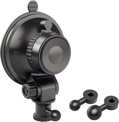 Universal Suction Cup Mount for Garmin Dash Cam Mount,Small Reusable Adjustable Angle Windshield Ball Mount for Garmin Mini2, Fit Dashcam 45/47/55/57/65W/67W/Mini 3/X110/X310/Live,etc in Kuwait