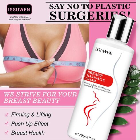 Breast Enhancement Cream-Bust Firming and Lifting Formula for Bigger, Non-Greasy Cream for Visibly Fuller & Firmer Bust Line – Natural Bust Enhancer for Women in Saudi Arabia