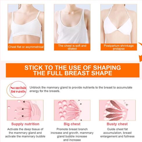 Breast Enhancement Cream-Bust Firming and Lifting Formula for Bigger, Non-Greasy Cream for Visibly Fuller & Firmer Bust Line – Natural Bust Enhancer for Women in Saudi Arabia