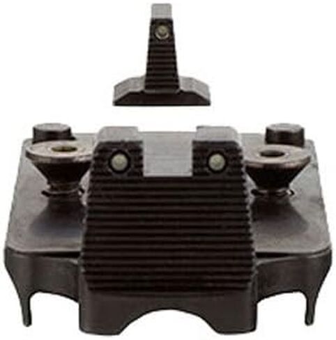 Trijicon CA428-C-600757 RMR Mount، 1911 مع مجموعة رؤية ليلية متكاملة: مخطط أمامي / خلفي أسود مع مصابيح خضراء in Saudi Arabia