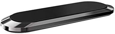 Magnetic Car Mount, Dashboard and Desktop Bar-Style Phone Holder, Quick-Attach Stand, Suitable for Placing Phones (Black) in Saudi Arabia