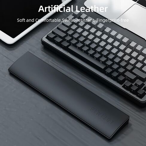 Ergonomic Memory Foam Keyboard Wrist Rest, Keyboard Support Pad with Sweat-Resistant & Non-Slip Design, Portable for Office, Computer, Laptop, Gaming Easy Typing, Helps Relieve Wrist Pain in Saudi Arabia