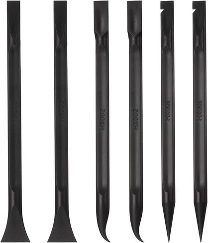أداة PATIKIL Spudger Pry Tool، 6 قطع من ألياف الكربون المقاومة للكهرباء الساكنة، مجموعة أدوات إصلاح الأطراف المزدوجة الآمنة للفتح للهواتف المحمولة الذكية والكمبيوتر اللوحي والكمبيوتر المحمول وأجهزة الألعاب الإلكترونية، أسود in Saudi Arabia