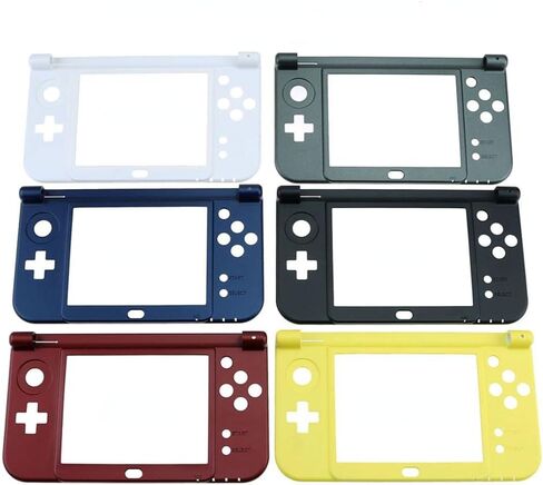 غطاء إطار جانبي بديل للإطار الأوسط لجهاز نينتندو نيو 3DS XL LL غطاء الإطار الأوسط لوحدة التحكم (أصفر) in Saudi Arabia