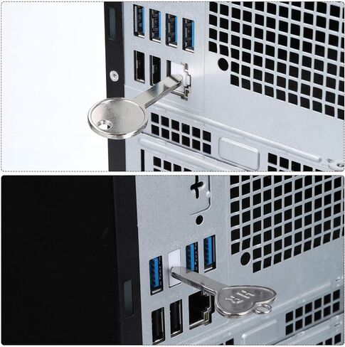 Generic 20 قطعة مانع المنافذ PC قفل منفذ USB / مانع الكمبيوتر الغبار أبيض أسود in Saudi Arabia