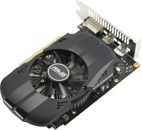 بطاقة رسومات الألعاب ASUS Phoenix NVIDIA GeForce GTX 1650 OC Edition (PCIe 3.0، ذاكرة GDDR6 سعة 4 جيجابايت، HDMI 2.0، DisplayPort 1.4a، DVI-D، محامل مروحة كروية مزدوجة، Auto-Extreme) in Saudi Arabia