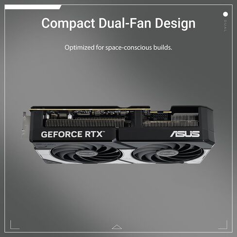 إصدار ASUS Dual GeForce RTX™ 5070 سعة 12 جيجابايت GDDR7 OC (PCIe 5.0، و12 جيجابايت GDDR7، وDLSS 4، وHDMI 2.1b، وDisplayPort 2.1b، وتصميم مدمج ثنائي المروحة، وتصميم مروحة Axial-tech، وتقنية 0dB، والمزيد) in Saudi Arabia