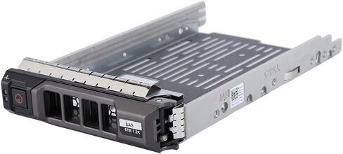 Original Server Hard Drive Bracket 3.5 Inch SAS SATA SSD HDD Tray Compatible with R410 R510 R710 R720 R730 T410 T420 T620 Precise Design Ultra Thin Lightweight Durable Metal in Saudi Arabia