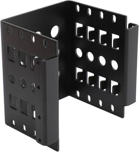 2.5 Inch HDD Mounting Rack Professional Aluminium Alloy Hollow Design Hard Drive Storage Bracket for 2.5in IDE HDD SSD to 3.5in Slot Tray Expansion Space Saving Durable Rust in Saudi Arabia