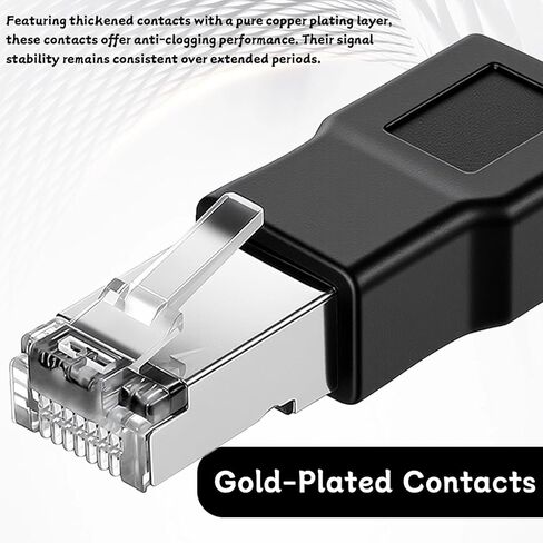 2 PCS Black Ethernet to USB Adapter, USB to RJ45 Ethernet Adapter Female Converter Ethernets Cable Male Conversion Adapters for Camera with Network Function Modem Printer in Saudi Arabia