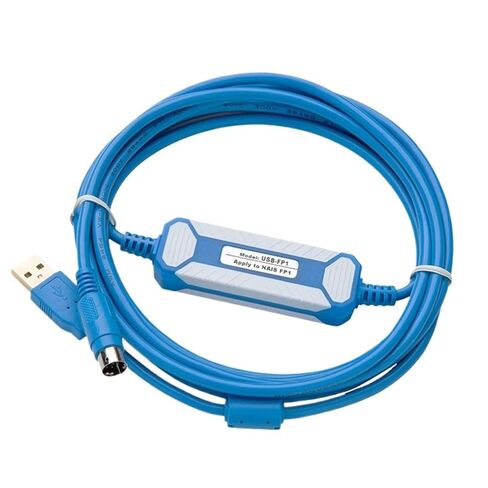 8Pin USB-FP1 USB-AFP8550 مناسب FP1 FP3 FP5 سلسلة كابل برجمة تحميل كابل (USB-FP1 اقتصادي) in Kuwait