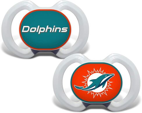 لهاية بيبي فاناتيك مكونة من قطعتين - NFL Miami Dolphins - معدات الدوري المرخصة رسميًا in Kuwait