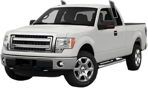 Autotek precut Window Tint Film Front Windows two Tint Film Cars Sun Flocking Procession Privacy anti redly Glass 2 Ply Computer Cut 10 ٪ Tint Shade for Ford F150 Extended Cab 2009-2014 in Saudi Arabia
