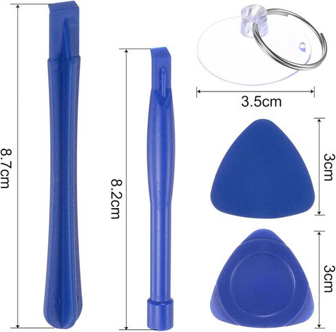 8 in 1 Electronics Repair Tool Kit with Magnetic Micro Screwdriver Opening Pry Tool for Repairing Mobile, Computer, Watch, Eyeglasses in Saudi Arabia