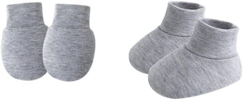 Newborn Baby Mittens Hats and Socks Soft Beanie Mitten Ankle Sock for Infant Newborn Boys Girls in Saudi Arabia