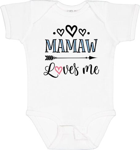 ملابس داخلية للأطفال من Inktastic Mamaw Loves Me Grandchild in Kuwait