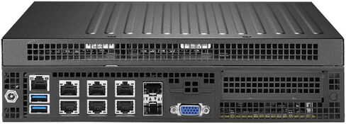 Supermicro SYS-E301-9D-8CN8TP Xeon D-2146NT كمبيوتر صغير للشبكات ثماني النواة، 4X جيجابت، 2 x 10GBase-T، 2X 10G SFP+، IPMI in Saudi Arabia
