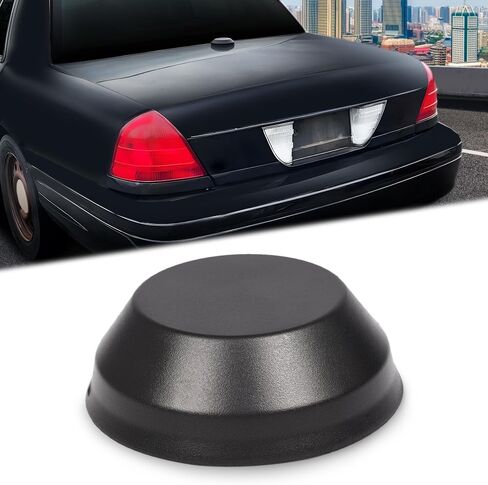 GRAND ORANGE Black Plastic Car Low Profile Unity Magnetic Police Antenna P71 Compatible with Ford Crown Victoria Fit Taurus Explorer Impala Tahoe 4 1/2" X 1 3/4" in Kuwait