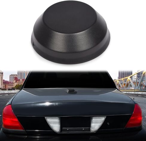 GRAND ORANGE Black Plastic Car Low Profile Unity Magnetic Police Antenna P71 Compatible with Ford Crown Victoria Fit Taurus Explorer Impala Tahoe 4 1/2" X 1 3/4" in Kuwait