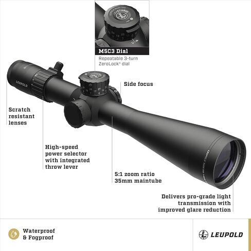 Leupold Mark 5HD 7-35x56mm M5C3 FFP Side Focus Riflescope in Saudi Arabia