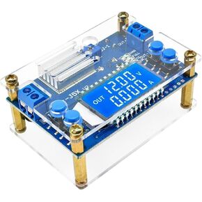 DC Buck Converter, 6.5V-35V to 1.2V-32V 4.5A Adjustable Step Down Voltage Regulator with LCD Display for Solar Panel Systems, LED Lighting, Motors, MCU Power Supply, RV & Golf Cart in Saudi Arabia