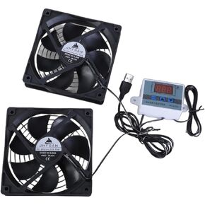 120mm USB Cooling Fans With Adjustable Temperature Control For Cabinets And Home Theater Systems in Saudi Arabia