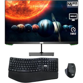 كمبيوتر مكتبي الكل في واحد من TechMagnet، Cheetah 6، Intel Core i5 الجيل الثامن، 8 جيجابايت DDR3، 120 جيجابايت SSD، LED جديد 22 بوصة، ماوس لوحة مفاتيح لاسلكية مريحة MTG، USB Wi-Fi، Windows 11 (متجدد) in Kuwait