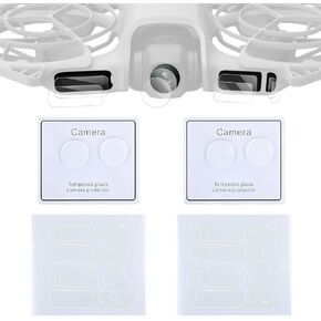 4 عبوات من الأفلام الواقية لـ DJI Neo 2، تتضمن واقي عدسة من الزجاج المقسى وواقي شاشة عرض من مادة TPU مضاد للخدش ومقاوم للاهتراء وحساس للمس in Kuwait