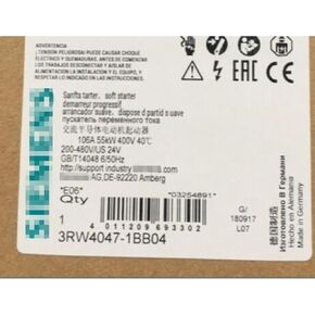 1 Pcs 3RW4047-1BB04 New in Box 3RW40471BB04 Expediated in Kuwait