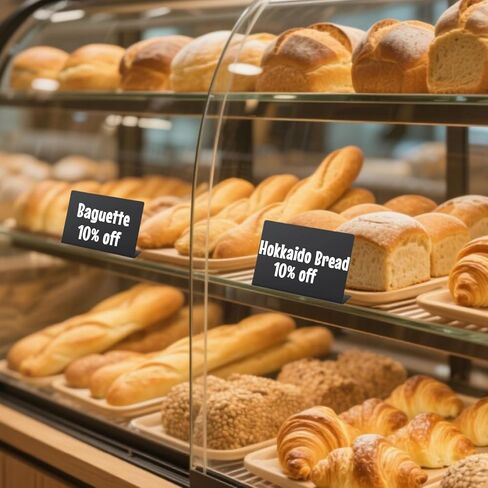 لافتات سبورة صغيرة لعرض الطعام، ملصقات طعام بوفيه قابلة لإعادة الاستخدام مقاس 4 × 3 بوصة، 20 عبوة مع 5 أقلام تحديد و85 ملصقًا للحفلات وتقديم الطعام وحفلات الزفاف (سبورة V-20 (PVC)) in Kuwait