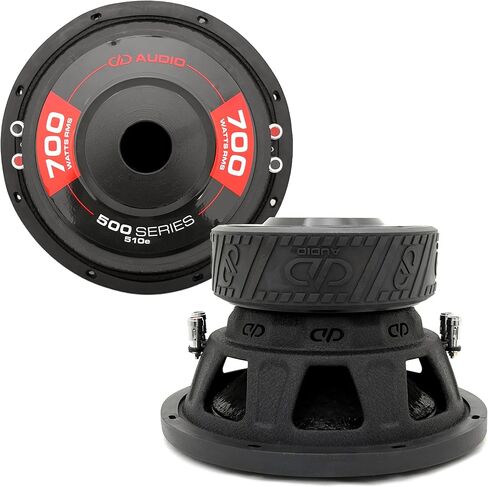 مكبرات صوت DD Audio 2 510E-D2 مقاس 10 بوصة مزدوجة 2 أوم 2100 وات in Kuwait
