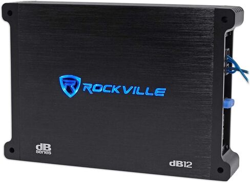 KICKER 48TCWRT122 COMPRT12 مضخم صوت رفيع مقاس 12 بوصة 1000 وات + صندوق + مضخم صوت أحادي + مجموعة مضخم صوت in Kuwait