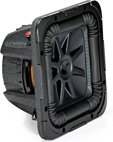 Harmony Audio Kicker (2) حزمة L7S8 لأنظمة صوت السيارة Solo-Baric 8 Subwoofer Square L7 Sub 44L7S82 مع مضخم صوت Harmony HA-A800.1 ومجموعة مضخم الصوت in Kuwait