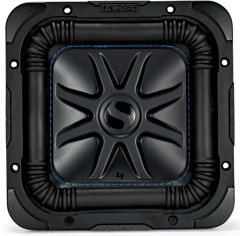 Harmony Audio Kicker (2) حزمة L7S8 لأنظمة صوت السيارة Solo-Baric 8 Subwoofer Square L7 Sub 44L7S82 مع مضخم صوت Harmony HA-A800.1 ومجموعة مضخم الصوت in Kuwait